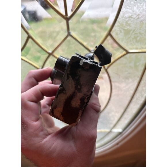 Kalifano camera recycled metal art unique bolts industrial photography statue - Picture 5 of 5